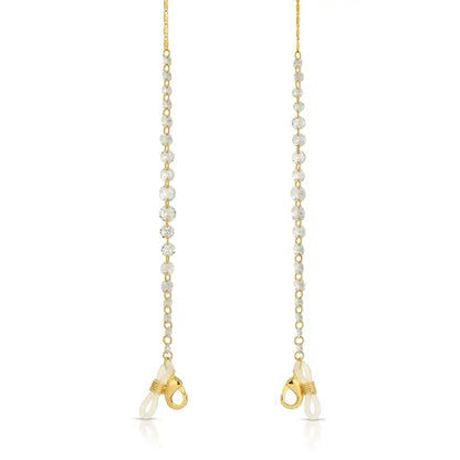 Eyeglass/Sunglass/Mask Chain Holder- Cubic Zirconia