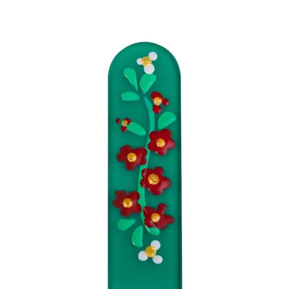 Czech Glass Nail File - Small- Hand Painted
