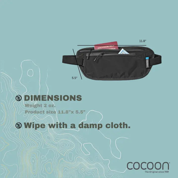 COCOON Waterproof Silk Waist Wallet