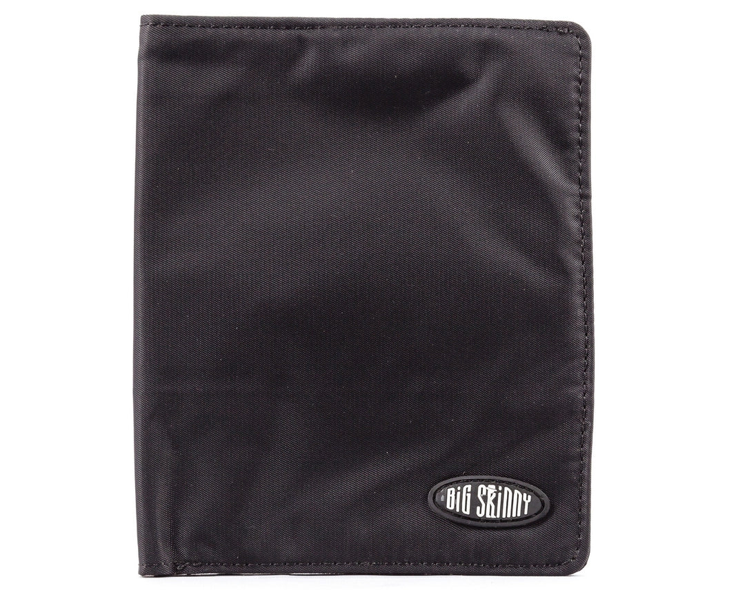 Big Skinny RFID Blocking Traveler Bifold Wallet Black