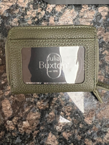 Julia Buxton RFID Vegan Leather Wizard Wallet