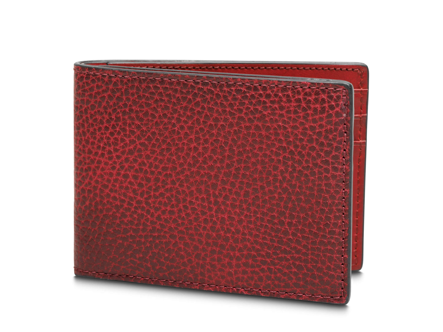 Bosca Roma Leather Small Bifold RFID Wallet (Made in Italy)