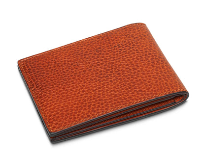Bosca Roma Leather Small Bifold RFID Wallet (Made in Italy)