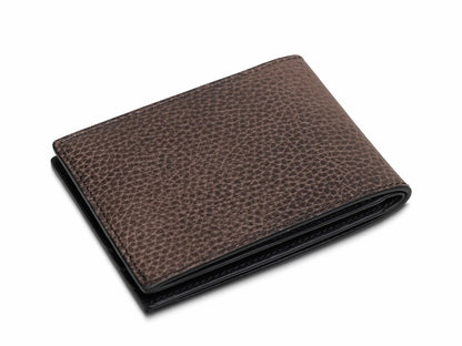 Bosca Roma Leather Small Bifold RFID Wallet (Made in Italy)