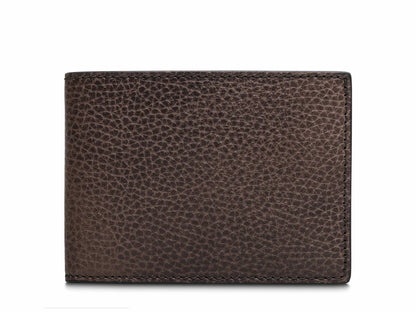 Bosca Roma Leather Small Bifold RFID Wallet (Made in Italy)