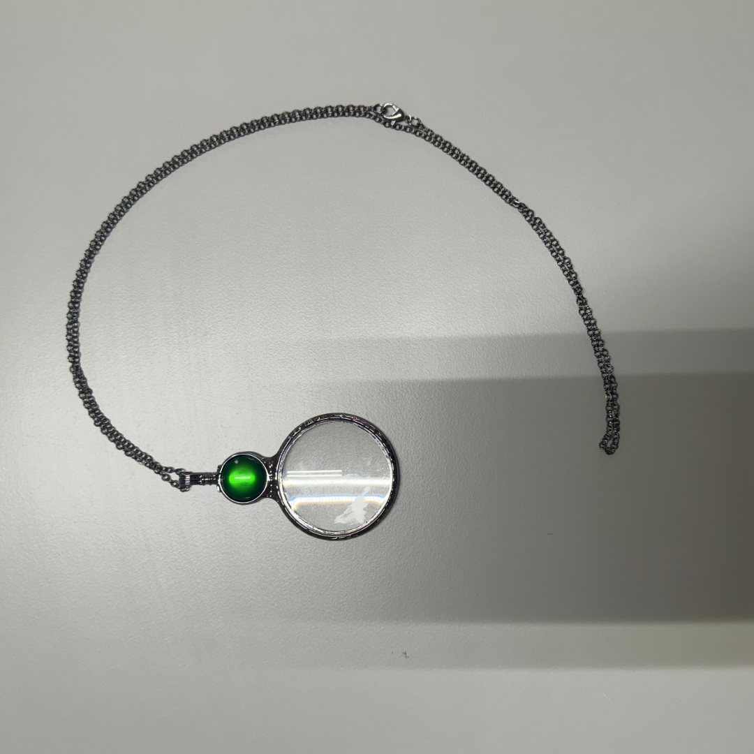 Acrylic & Glass Necklace Magnifier