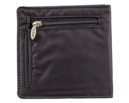 Big Skinny RFID Blocking World w/ Zipper Bifold Wallet