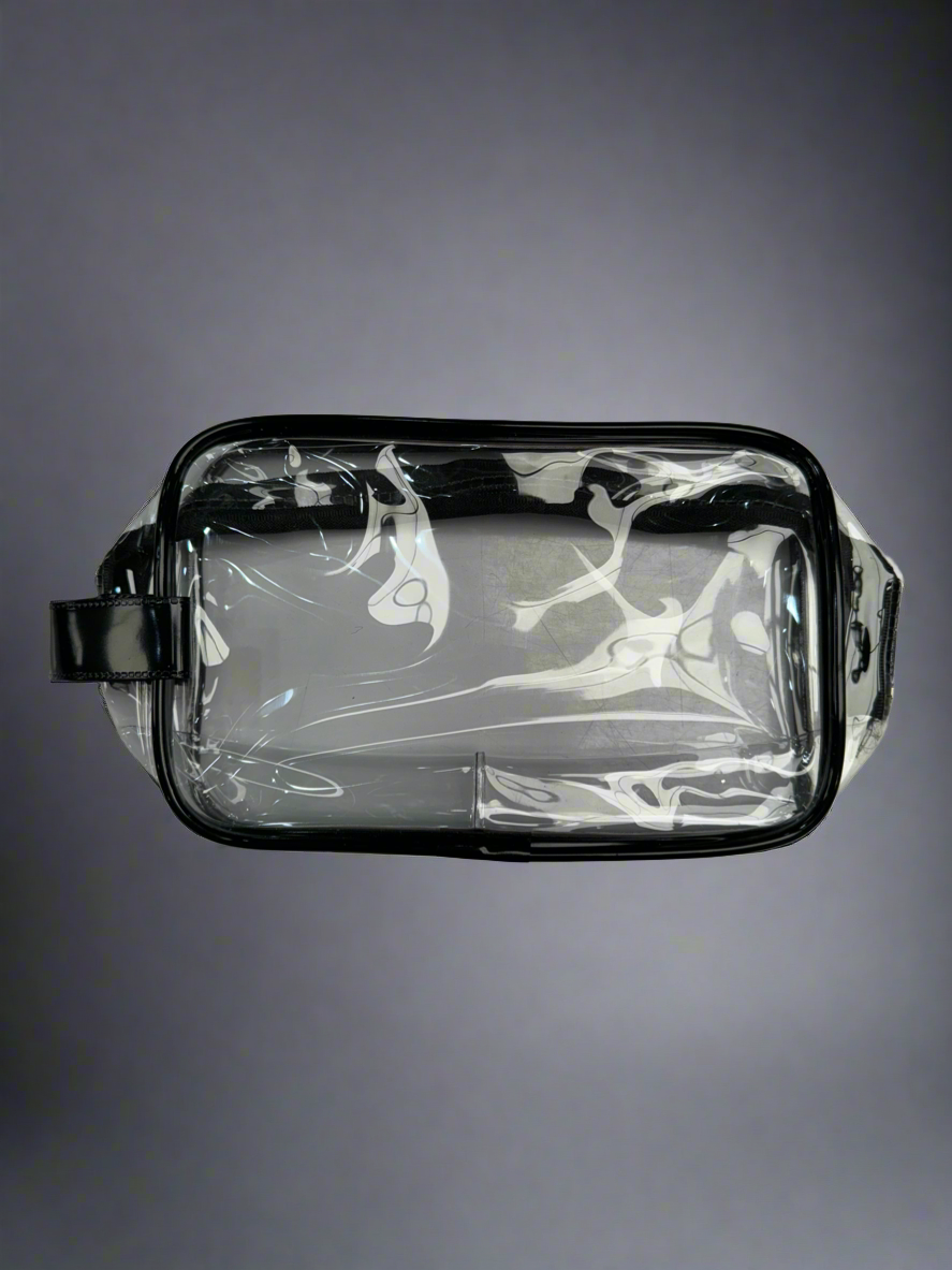 CLEAR TOILETRY BAG