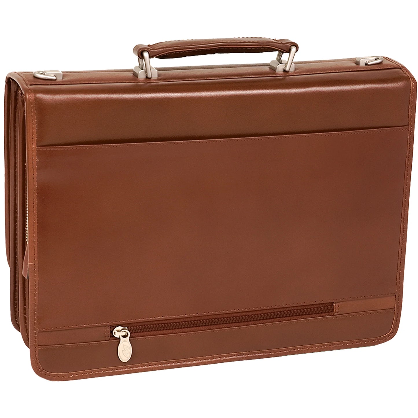 McKleinUSA LEXINGTON | 15" Leather Flap Over Laptop Briefcase