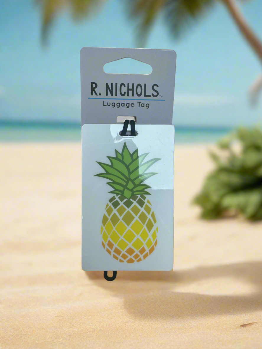 R. NICHOLS Placard Luggage Tag-$5