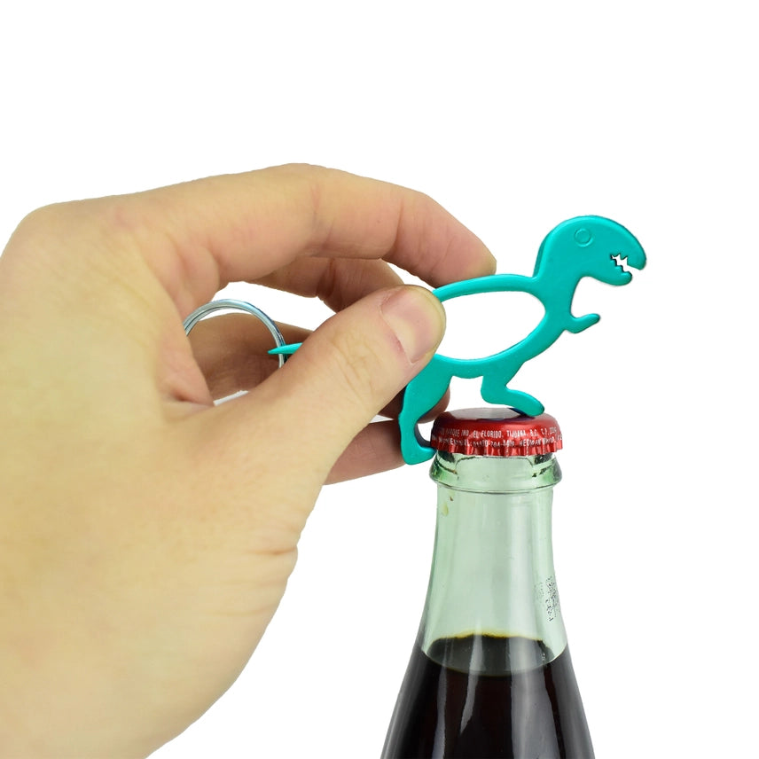 Dinosaur Bottle Opener Keychain- T-Rex- $8.00