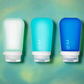 Humangear - 3.4 oz GoToob+ 3-Pack Silicone 3-1-1 Toiletry Bottles (LARGE) - $29.99