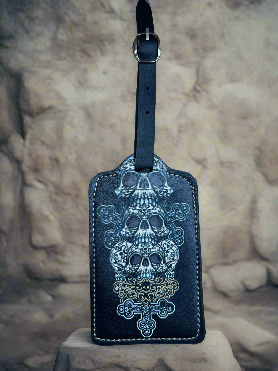 Gothic and Spooky Luggage Tags- $3.00