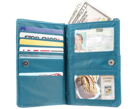 Big Skinny Rfid Blocking Plus Sized Myphone Bifold Wallet