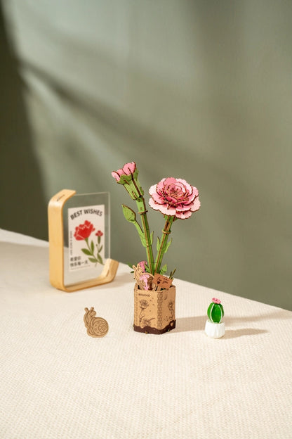 3D Wooden Flower Puzzle