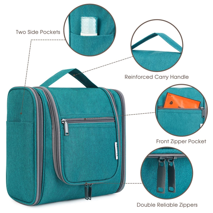 WANDF Hanging Toiletry Bag With Handle