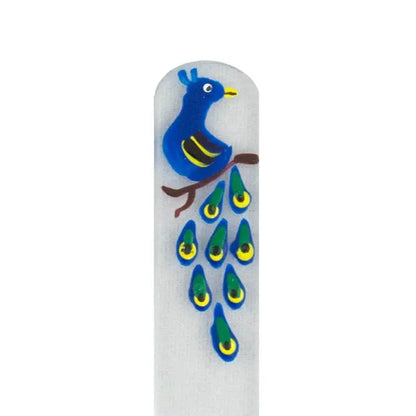 Czech Crystal Nail File - Size Large- Hand Painted Collection