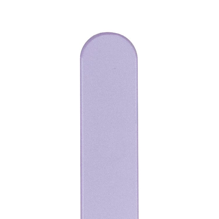 Czech Crystal Nail File - Size Small- Classy Color Collection Pearl Purple