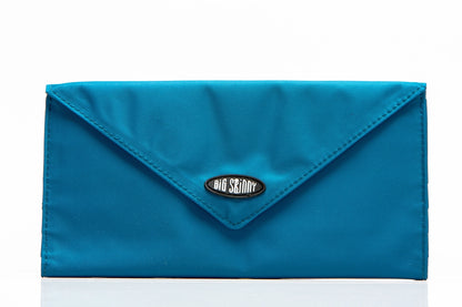 Big Skinny RFID Blocking Slimvelope Trifold Wallet Ocean Blue