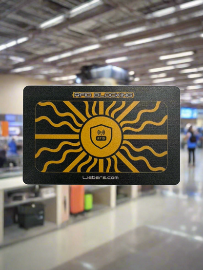 Lieber's Luggage® Lab RFID Shielding Disruptor Card for Wallet