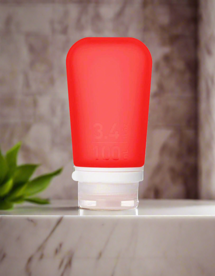 Humangear- 3.4 oz  GoToob+ Silicone Toiletry 3-1-1 Bottle (LARGE)- $11.99