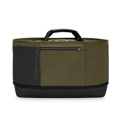 *NEW* Briggs & Riley ZDX Expandable Overnighter Bag with RFID & trolley sleeve passthrough (Free Monogram) Hunter