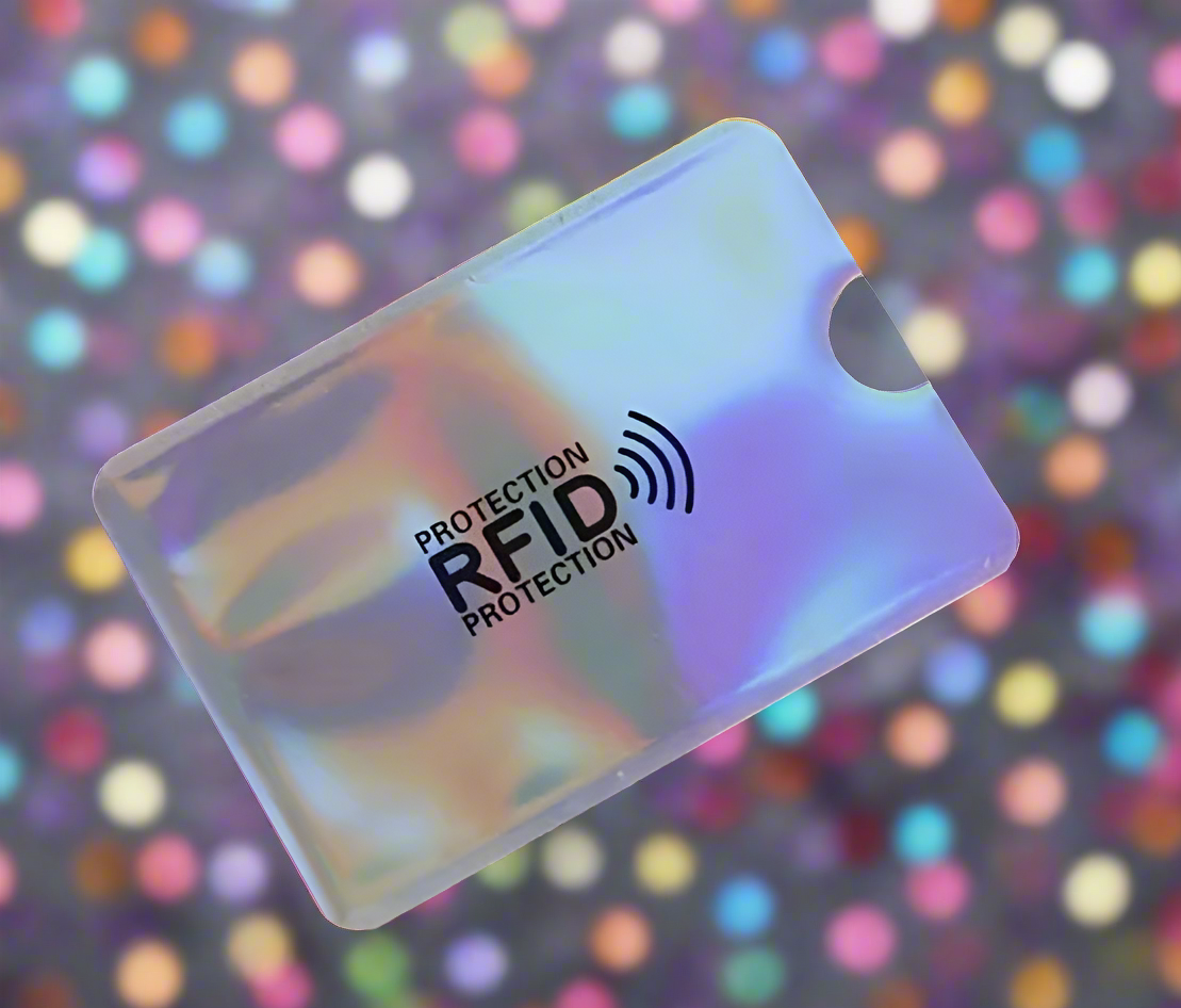 Paquete de 2 fundas para tarjetas de crédito con bloqueo RFID, colores surtidos