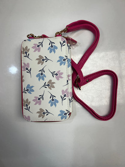 Julia Buxton Vegan Leather RFID Everywhere Crossbody Cellphone Wallet Bag