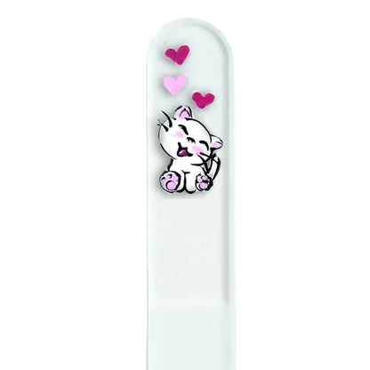 Czech Glass Nail File - Small- Hand Painted
