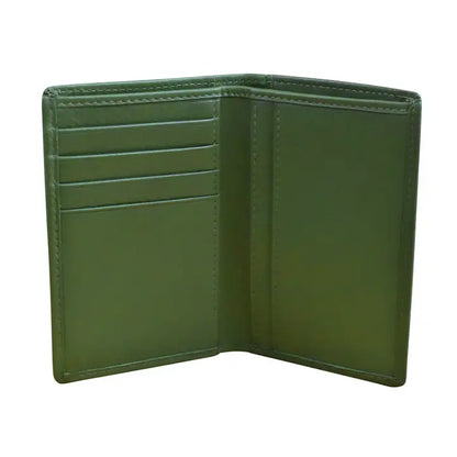ili New York Leather RFID Vertical Bifold Wallet