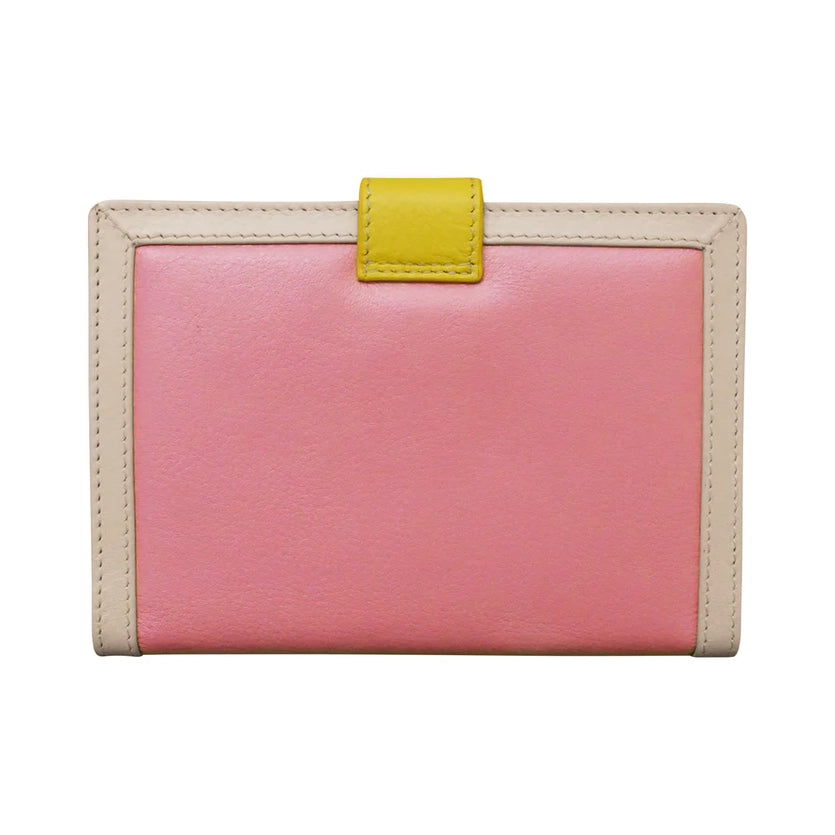 ili New York Leather RFID Multi Color Passport Wallet
