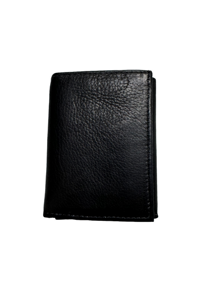 Lieber's Leather Trifold Wallet with RFID Blocking Card