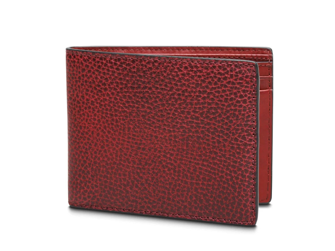 Bosca Roma Leather Executive ID Wallet (Made in Italy)