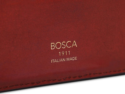 Bosca Roma Leather Executive ID Wallet (Made in Italy)