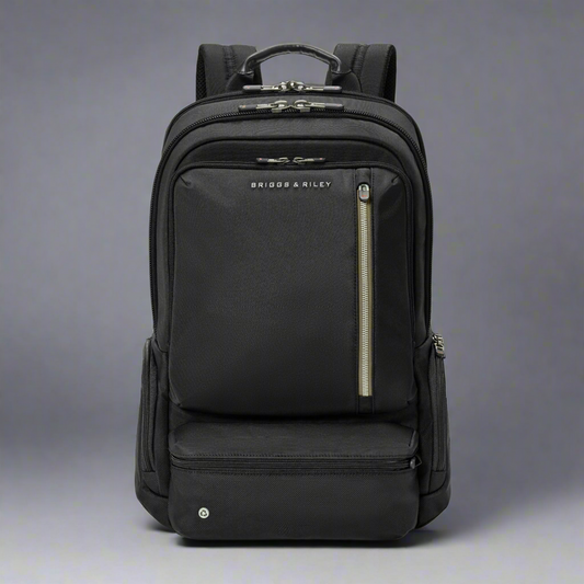 Briggs and Riley HTA Large Cargo Travel/Laptop RFID Backpack (Free Monogram)- AK136 Hunter