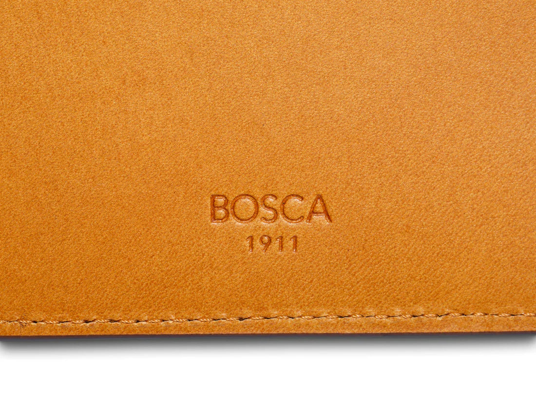 BOSCA BRITAN Leather 8 Pocket RFID Deluxe Executive Wallet