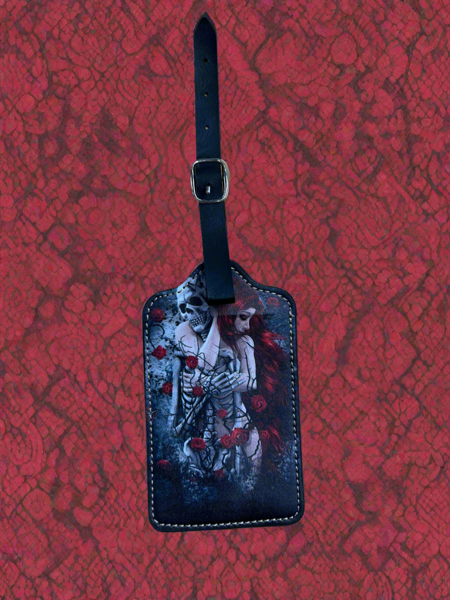 Gothic and Spooky Luggage Tags- $3.00