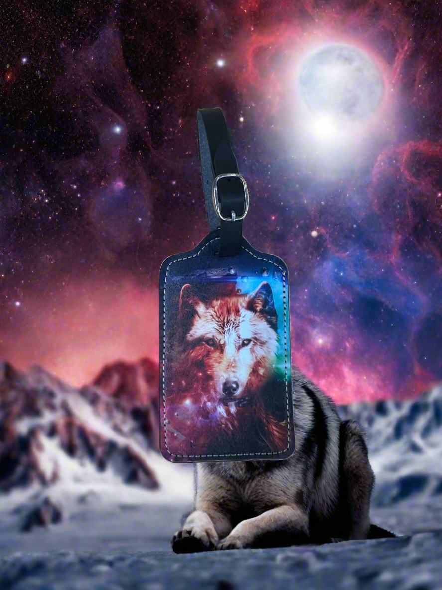 Luggage Tag- Wolf Collection