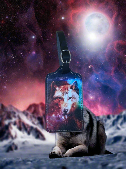 Luggage Tag- Wolf Collection Wolf 1
