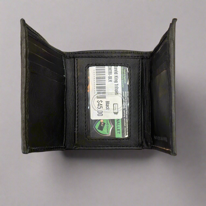 DK Leather RFID Trifold wallet