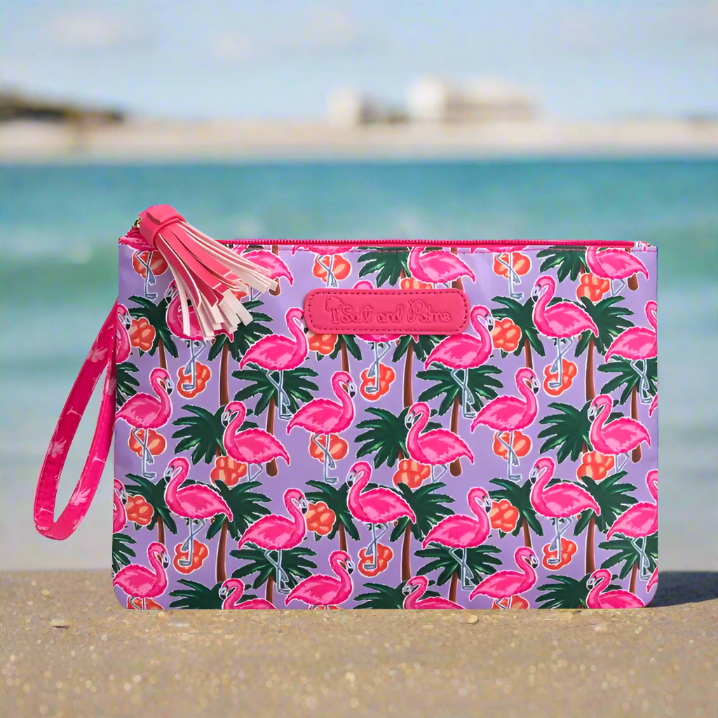 Salt and Palms Bikini Bag- $30