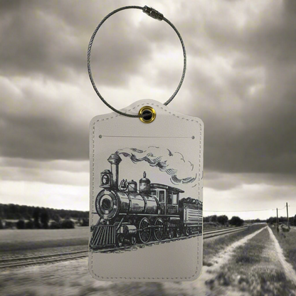 Luggage Tag- Vintage Collection Train