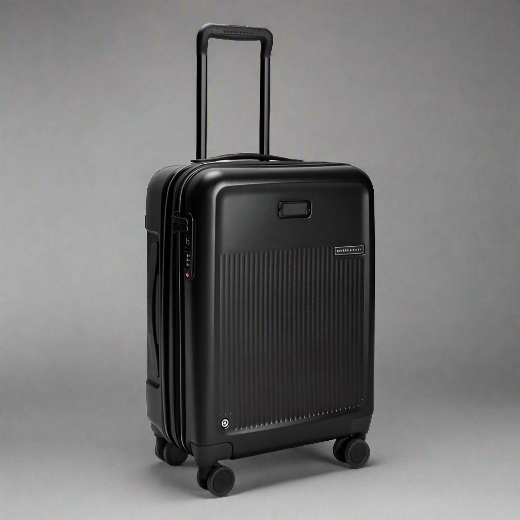 Briggs & Riley Sympatico 3.0 Global 21" Hardside Expandable Carry On Spinner (Free Monogram)- SU321CXSPW Black