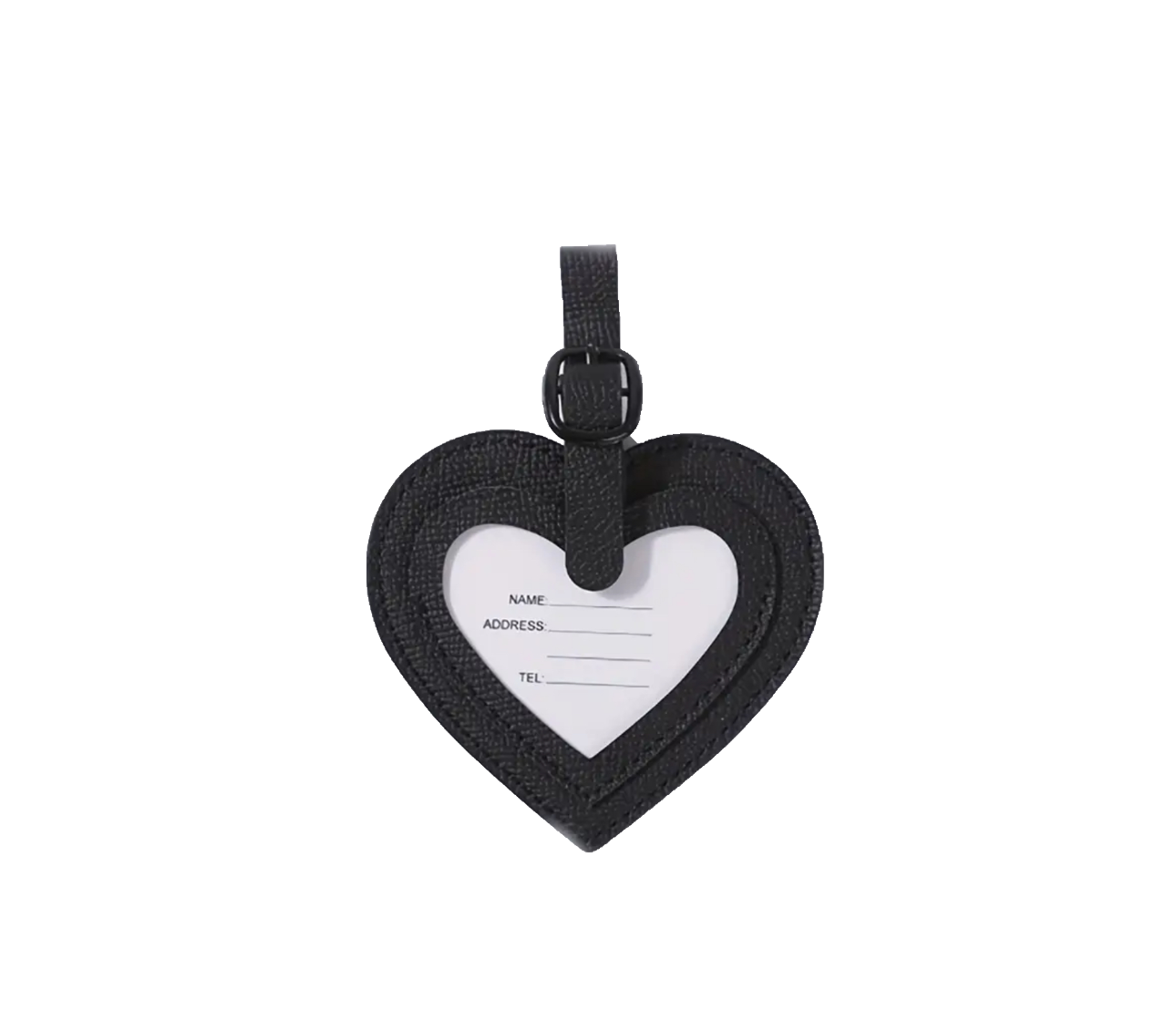 Luggage Tag- Heart- $4.00