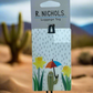 R. NICHOLS Placard Luggage Tag-$5