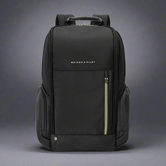 Briggs and Riley HTA Medium Wideouth Travel/Laptop RFID Backpack (Free Monogram)- AK124 Hunter