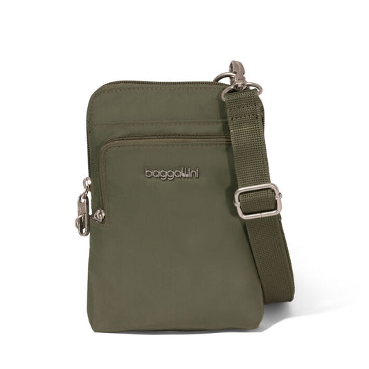 Baggallini Securtex RFID Anti-Theft Activity Crossbody- AAC459