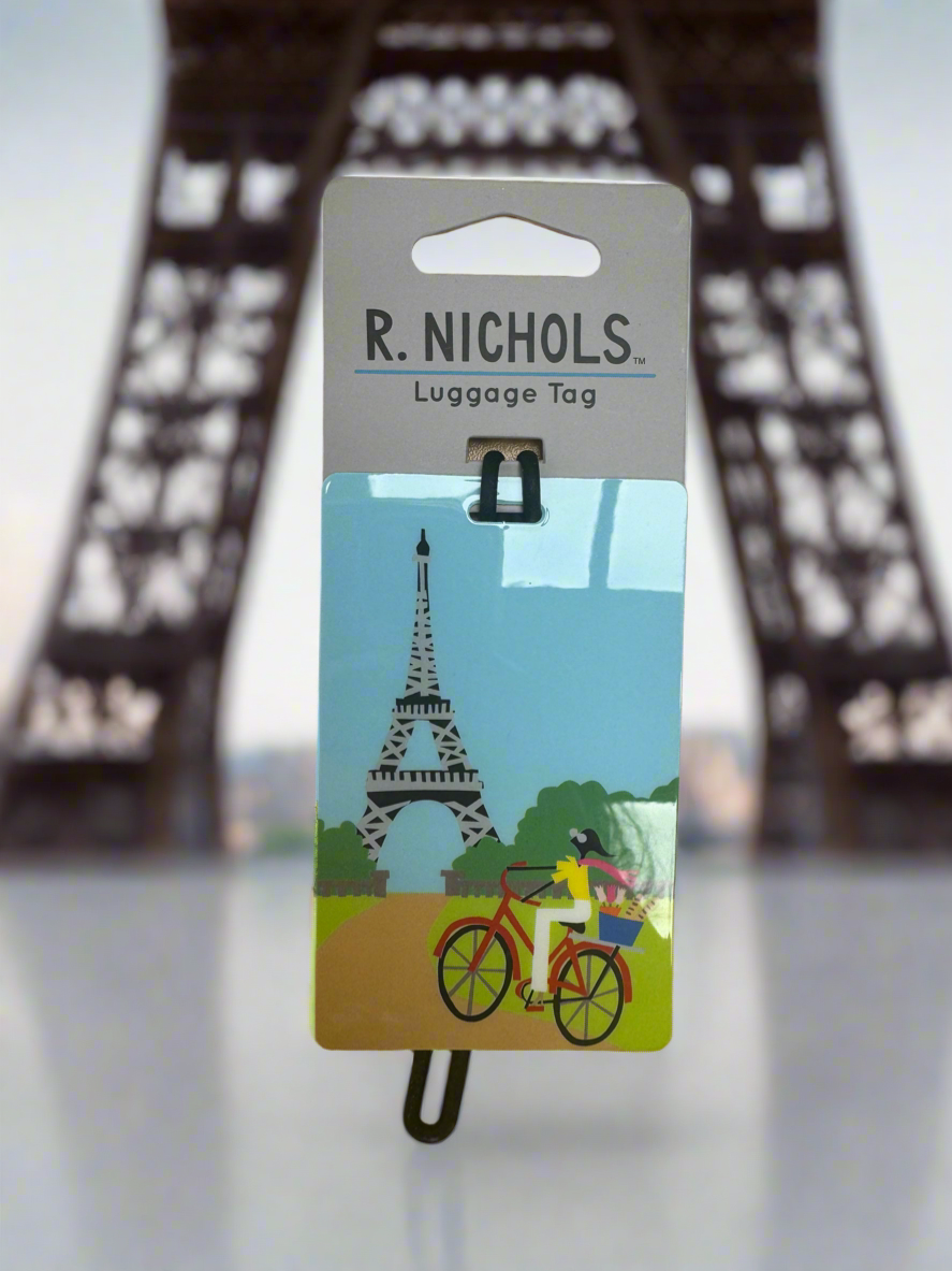 R. NICHOLS Placard Luggage Tag-$5