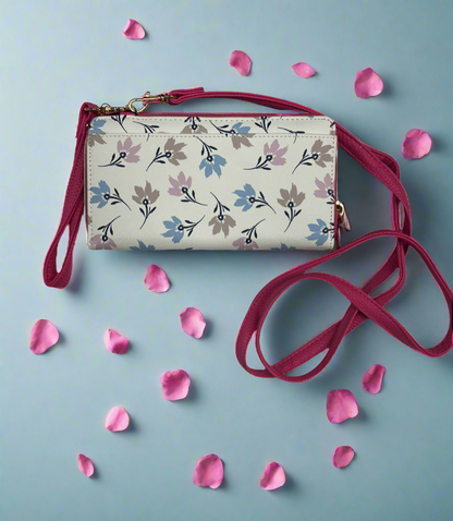 A la venta- Cartera Buxton Trudy Everywhere en cuero vegano de cuerda