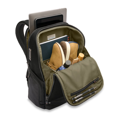 Briggs and Riley HTA Medium Wideouth Travel/Laptop RFID Backpack (Free Monogram)- AK124
